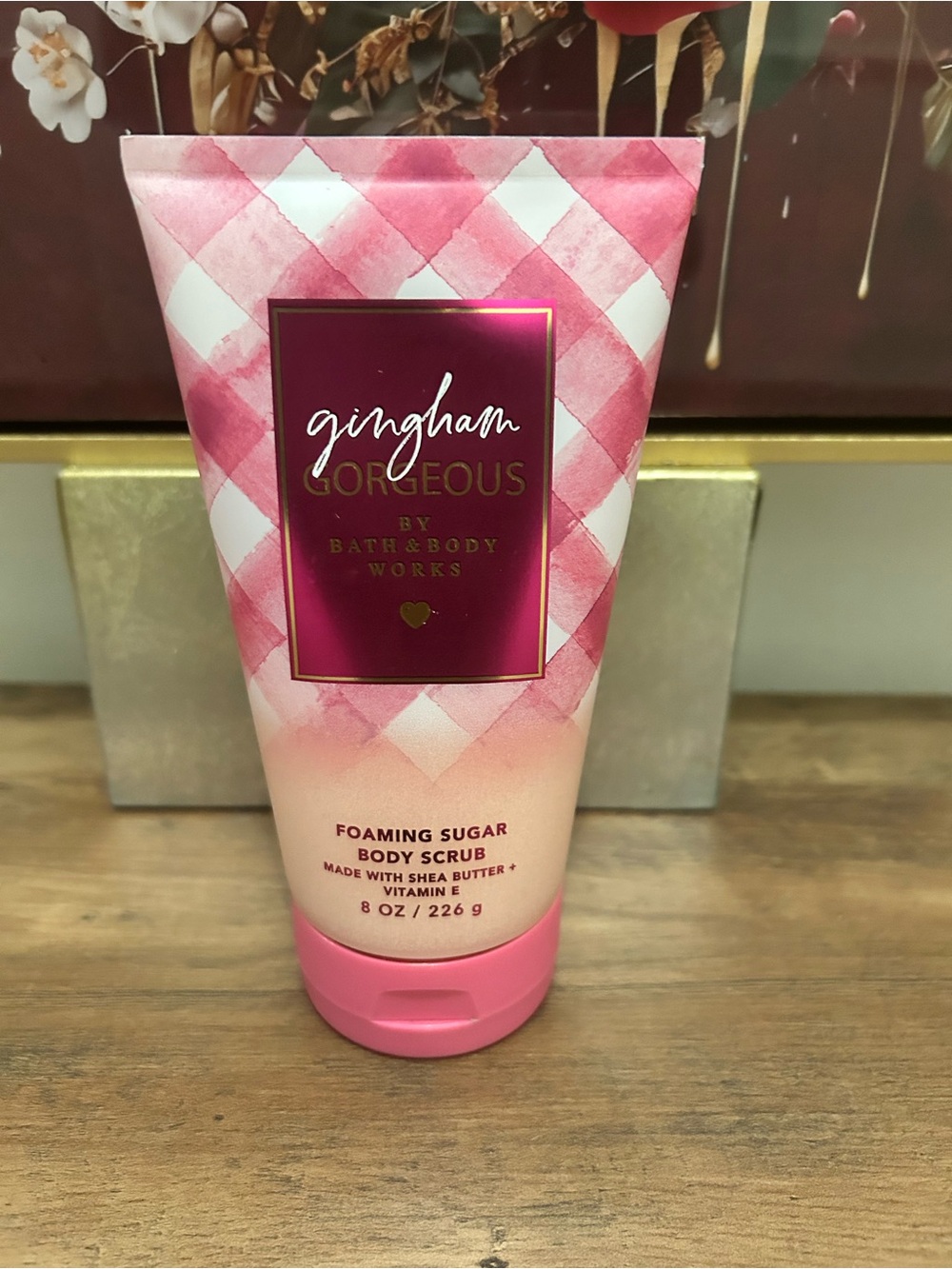 Bath & Body Works Gingham Gorgeous Foaming Sugar Body Scrub